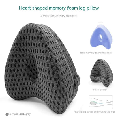 Heart-shaped Memory Foam Leg Pillow Contour Legacy Leg Pillow