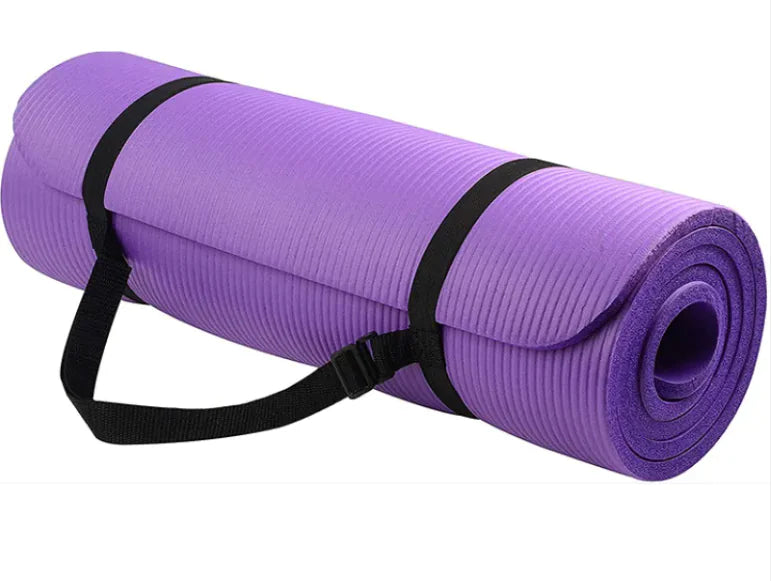 NBR Striped Yoga Mat